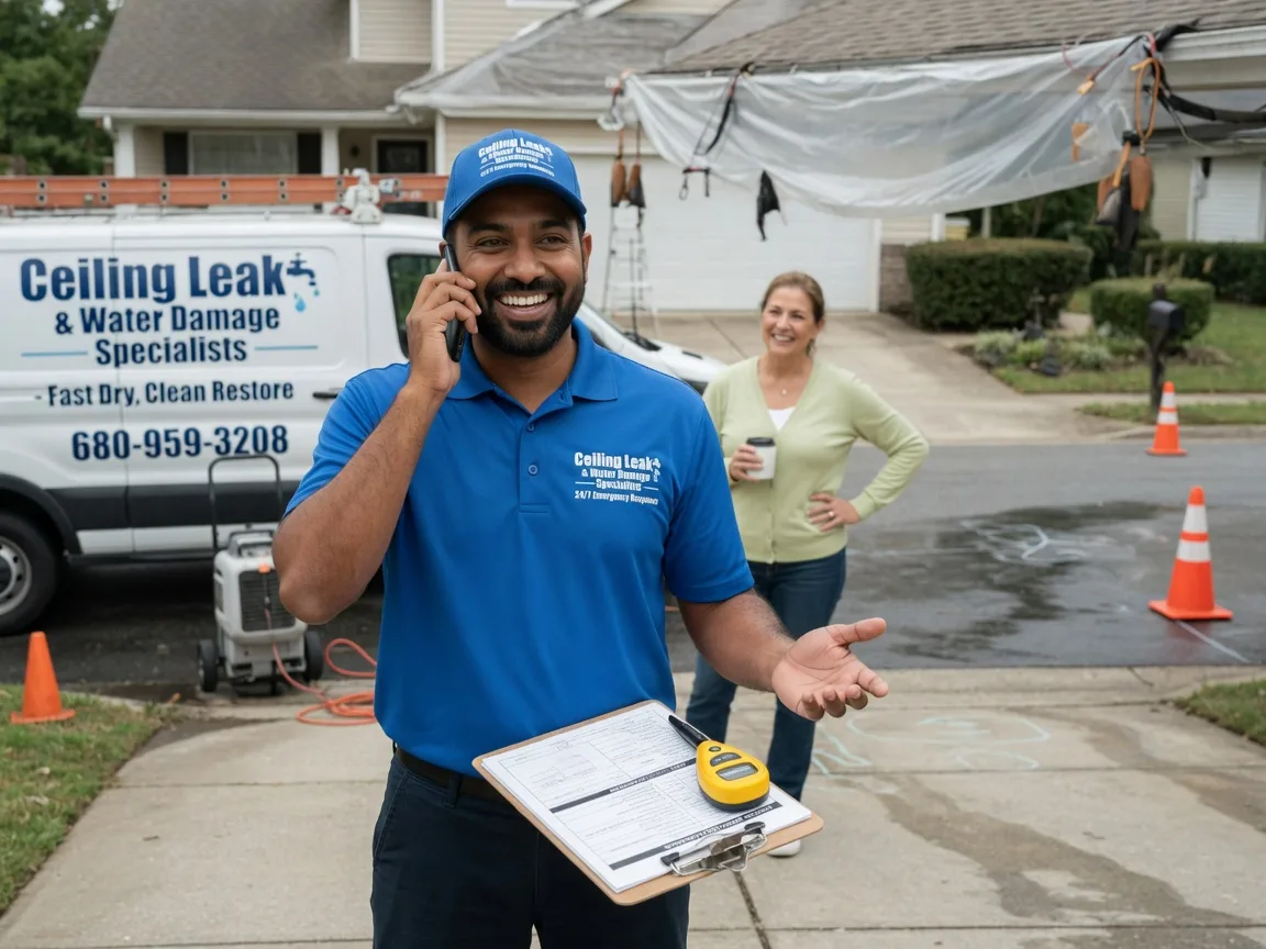 Ceiling Leak Cleanup Belle Plaine, IA FAQs